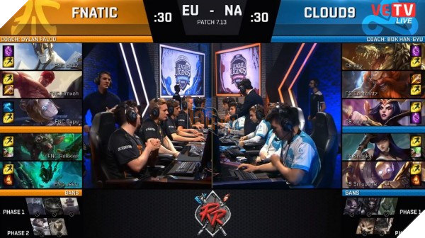 Tổng hợp kết quả Rift Rivals - Khu Vực Đại Chiến 2017 LCS EU vs NA 5