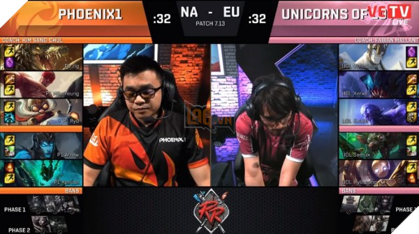 Tổng hợp kết quả Rift Rivals - Khu Vực Đại Chiến 2017 LCS EU vs NA 4