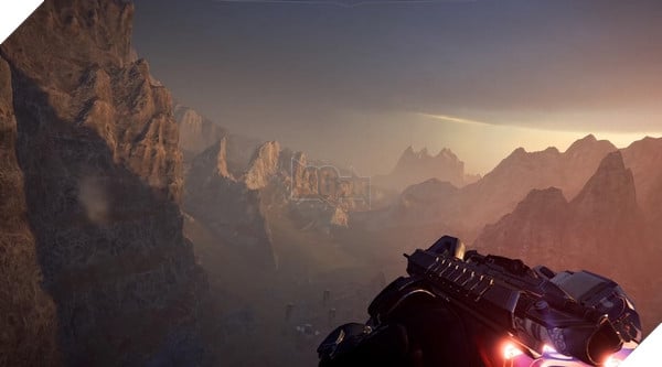 Khi bay cũng phải chú ý phong cảnh xung quanh đấy