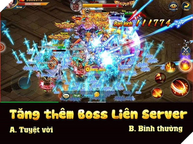 Kiếm Vương Chi Mộng liên tục mở server mới nhưng vẫn vắng bóng game thủ tham gia 6