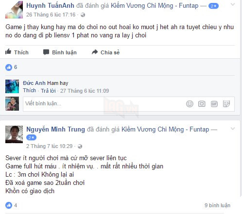 Kiếm Vương Chi Mộng liên tục mở server mới nhưng vẫn vắng bóng game thủ tham gia 3