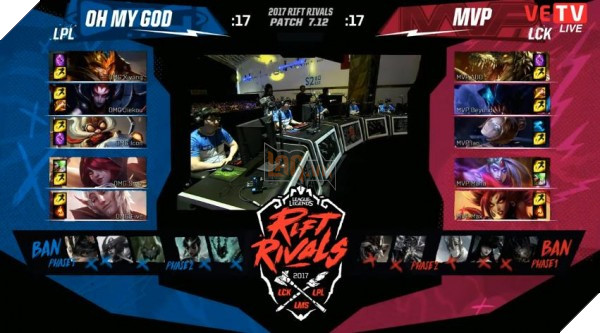 Tổng hợp kết quả Rift Rivals - Khu Vực Đai Chiến 2017 LCK, LPL, LMS 2