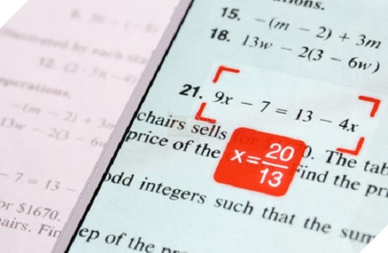 Maths Solver - Ứng dụng giải toàn được tìm nhiều nhất trong thời điểm hiện tại