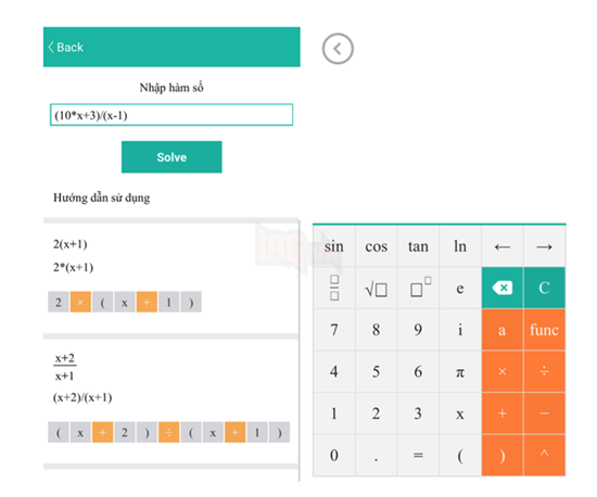Maths Solver - Ứng dụng giải toàn được tìm nhiều nhất trong thời điểm hiện tại 4