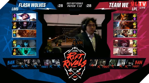 Tổng hợp kết quả Rift Rivals - Khu Vực Đai Chiến 2017 LCK, LMS, LPL 4
