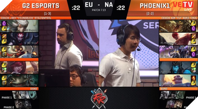 Tổng hợp kết quả Rift Rivals - Khu Vực Đai Chiến 2017 LCS EU vs NA