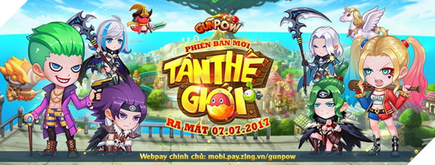GunPow gây bất ngờ cho game thủ với hàng loạt cập nhất mới ở phiên bản Tân Thế Giới