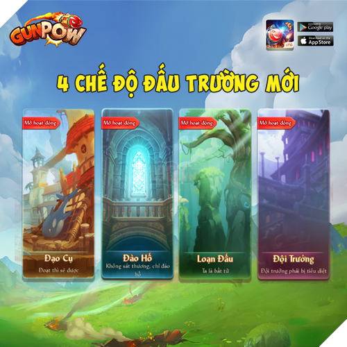 GunPow gây bất ngờ cho game thủ với hàng loạt cập nhất mới ở phiên bản Tân Thế Giới 5