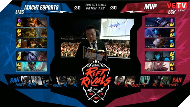 Tổng hợp kết quả Rift Rivals - Khu Vực Đai Chiến 2017 LCK, LMS, LPL