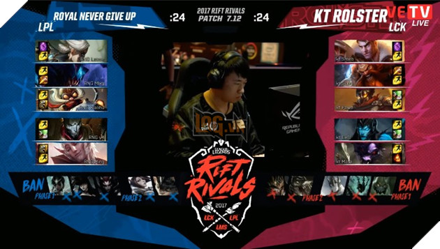 Tổng hợp kết quả Rift Rivals - Khu Vực Đai Chiến 2017 LCK, LMS, LPL 2