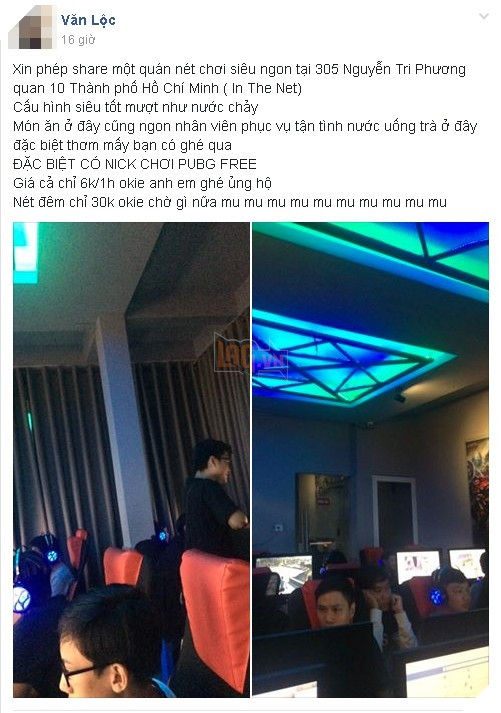 Sốt với quán net Việt chỉ 6k/1 tiếng nhưng mua hẳn một loạt game bản quyền giá 600k cho khách đến chơi