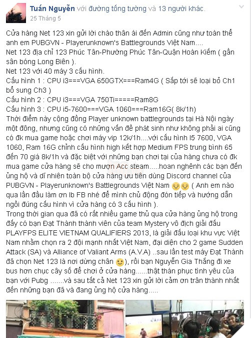 Sốt với quán net Việt chỉ 6k/1 tiếng nhưng mua hẳn một loạt game bản quyền giá 600k cho khách đến chơi