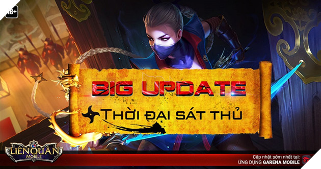 Liên Quân Mobile: Bản cập nhật Thời Đại Sát Thủ khổng lồ chính thức áp dụng vào 4h ngày 11/07 ngày mai