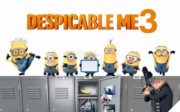 Despicable Me 3 đánh bại hàng loạt những tên tuổi có tiếng để đứng sau Spider-Man