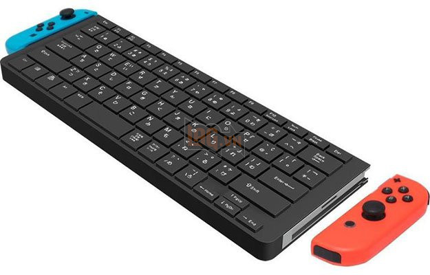 Bàn phím tích hợp cho tay cầm Nintendo Switch Joy-Con giúp bạn đánh máy dễ dàng hơn 2