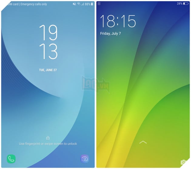 So sánh giao diện giữa Samsung Galaxy J7 Pro và OPPO F3, bạn sẽ thấy được sự khác biệt và tính năng tuyệt vời của cả hai thiết bị này. Hãy khám phá thế giới smartphone mới với những màn hình hiển thị chất lượng và tính năng phong phú của chiếc điện thoại Samsung và OPPO.
