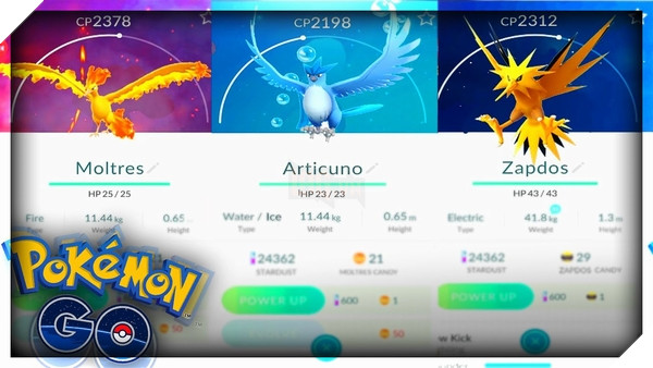 Thành viên của đội nào thì chỉ có thể bắt được Pokemon huyền thoại của đội đó