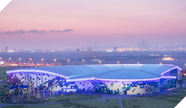 Bên trong công viên giải trí trong nhà lớn nhất thế giới ở Dubai - Ảnh 1.