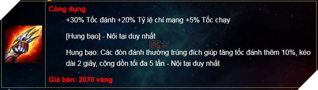 Liên Quân Mobile: Tham khảo 5 trang bị mới tinh trong cập nhật Thời Đại Sát Thủ 3