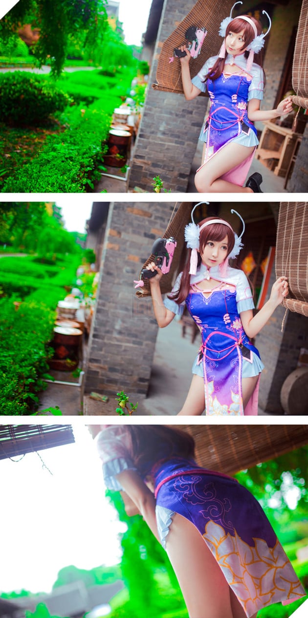 Tuyệt vời cosplay D.Va cực dễ thương đến từ mỹ nữ xứ Trung