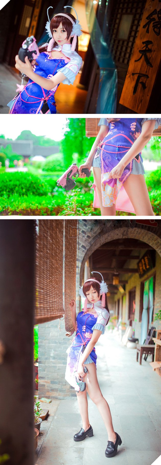 Tuyệt vời cosplay D.Va cực dễ thương đến từ mỹ nữ xứ Trung