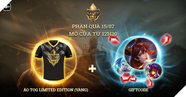 Garena TOG 2017: Áo TOG phiên bản giới hạn cùng Giftcode đặc biệt đang chờ 1000 khán giả sớm nhất 2