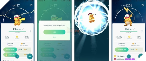Sự kiện mới cho phép người chơi Pokemon GO sở hữu Ash Hat Pikachu