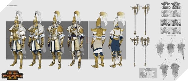 Hình ảnh phác thảo quân đội của High Elves