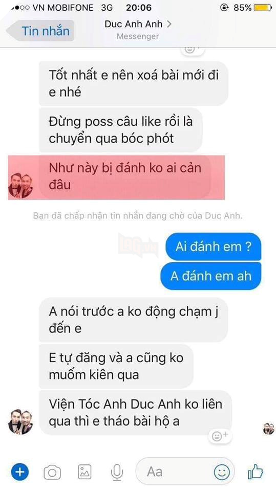 Chủ 1 tiệm Salon tóc dùng trò PR bẩn làm mất việc làm của cô bán trà đá, không những vậy còn làm xấu mặt Việt nam  5