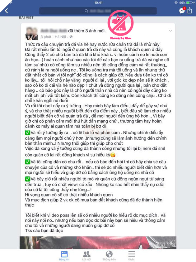 Chủ 1 tiệm Salon tóc dùng trò PR bẩn làm mất việc làm của cô bán trà đá, không những vậy còn làm xấu mặt Việt nam  3