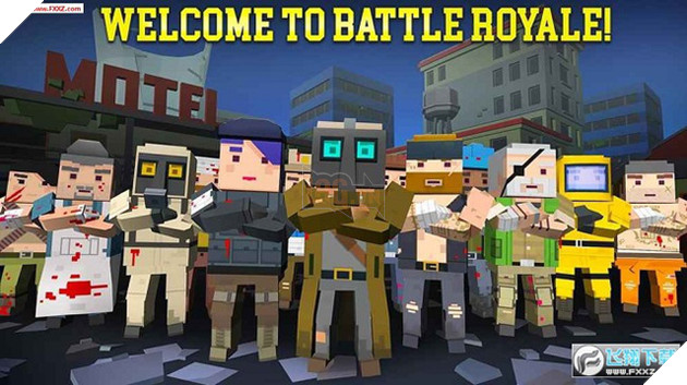 Pixel Battleground - Game bắn súng giống hệt Playerunknown's Battleground trên di động