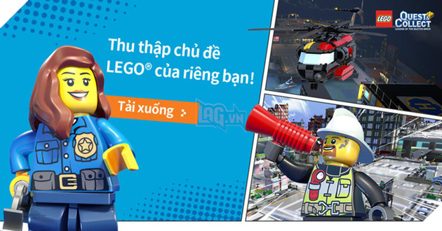 Lego Quest & Collect - Game nhập vai vui nhộn dành cho fan cuồng "xếp hình" ra mắt miễn phí