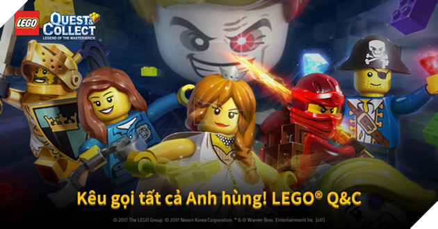 Lego Quest & Collect - Game nhập vai vui nhộn dành cho fan cuồng "xếp hình" ra mắt miễn phí