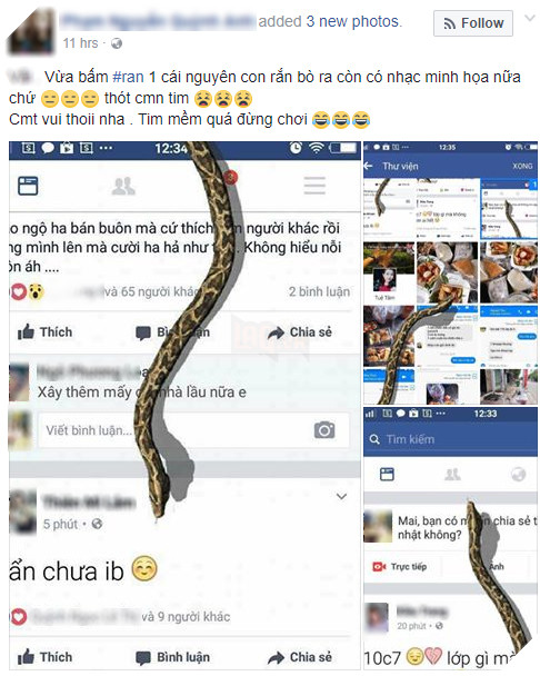 
Người dùng này thậm chí còn rất tích cực thêm mắm dặm muối cho câu chuyện.
