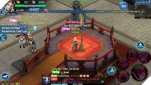 VLTK Mobile: Đào Hoa và Thiên Nhẫn hot trở lại sau bản cập nhật mới