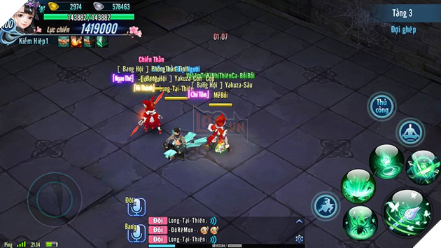 VLTK Mobile: Đào Hoa và Thiên Nhẫn hot trở lại sau bản cập nhật mới 9