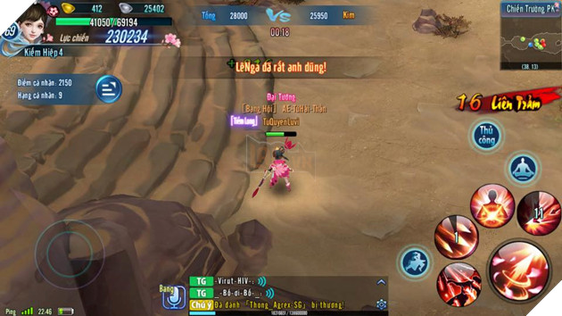 VLTK Mobile: Đào Hoa và Thiên Nhẫn hot trở lại sau bản cập nhật mới 8