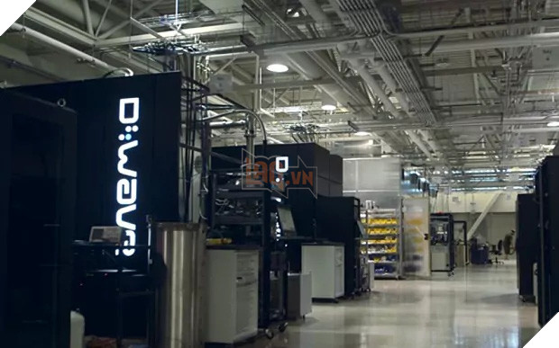 
Các máy tính lượng tử của D-Wave.
