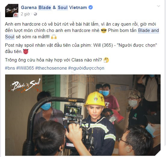 Sau MV với Bích Phương, Blade & Soul Việt Nam chuẩn bị cho ra mắt phim Live Action đặc biệt 2