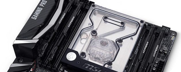 EK giới thiệu monoblock dành riêng cho bo mạch chủ MSI X299 Gaming Pro