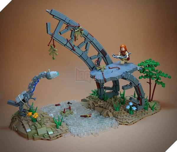 Tác phẩm Horizon: Zero Dawn bằng Lego của người dùng Marcel V.