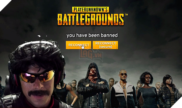 Kết quả hình ảnh cho Dr. DisRespect playerunknow have been ban