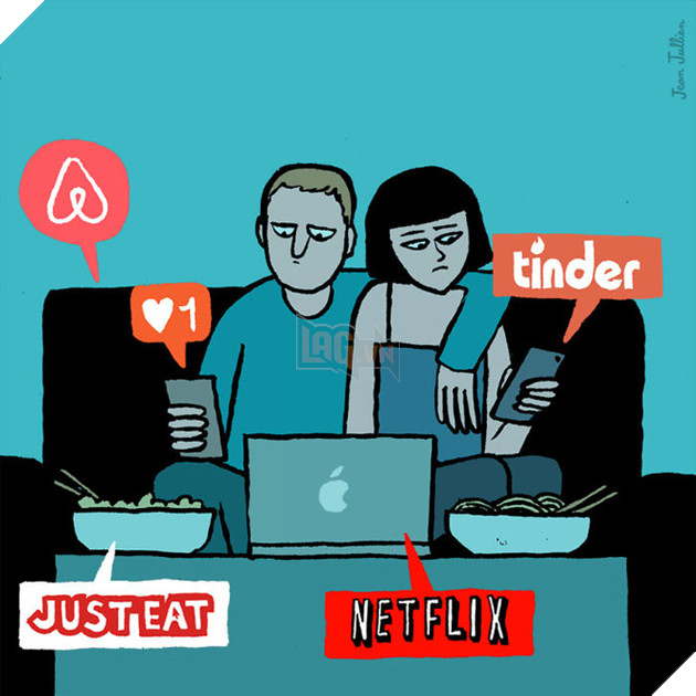 Sững sờ khi nhìn thấy 21 bức ảnh châm biếm về tình trạng nghiện công nghệ của con người sau đây - Ảnh 9.