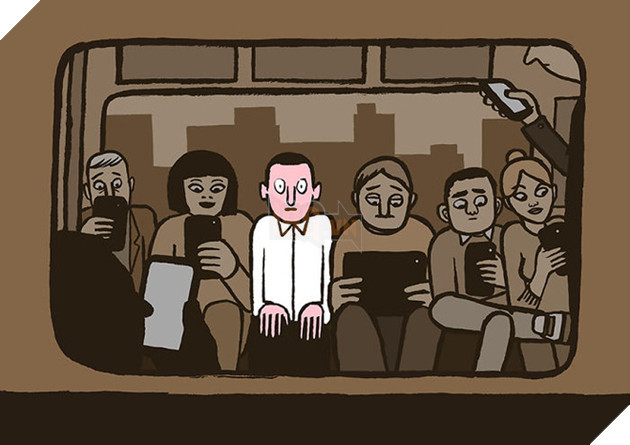 Sững sờ khi nhìn thấy 21 bức ảnh châm biếm về tình trạng nghiện công nghệ của con người sau đây - Ảnh 17.