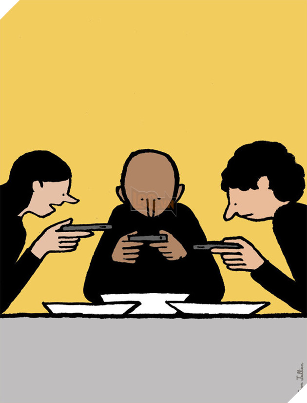 Sững sờ khi nhìn thấy 21 bức ảnh châm biếm về tình trạng nghiện công nghệ của con người sau đây - Ảnh 18.