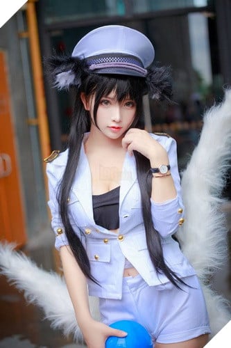 LMHT: Cosplay Ahri Thần Tượng Âm Nhạc trắng thuần khiết hớp hồn game thủ 9