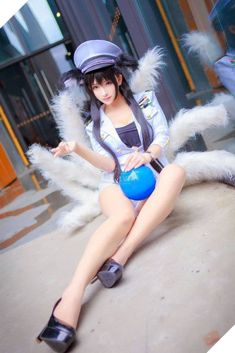 LMHT: Cosplay Ahri Thần Tượng Âm Nhạc trắng thuần khiết hớp hồn game thủ 4