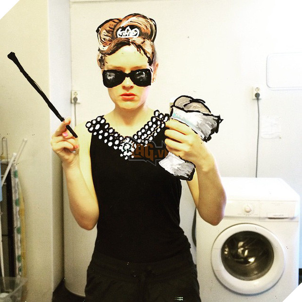 Đố bạn chụp selfie trong gương đẹp và chất như cô gái này - Ảnh 6.