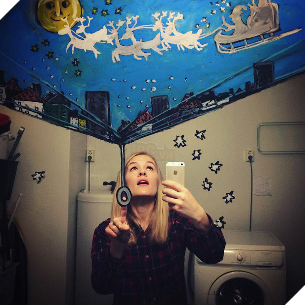 Đố bạn chụp selfie trong gương đẹp và chất như cô gái này - Ảnh 11.