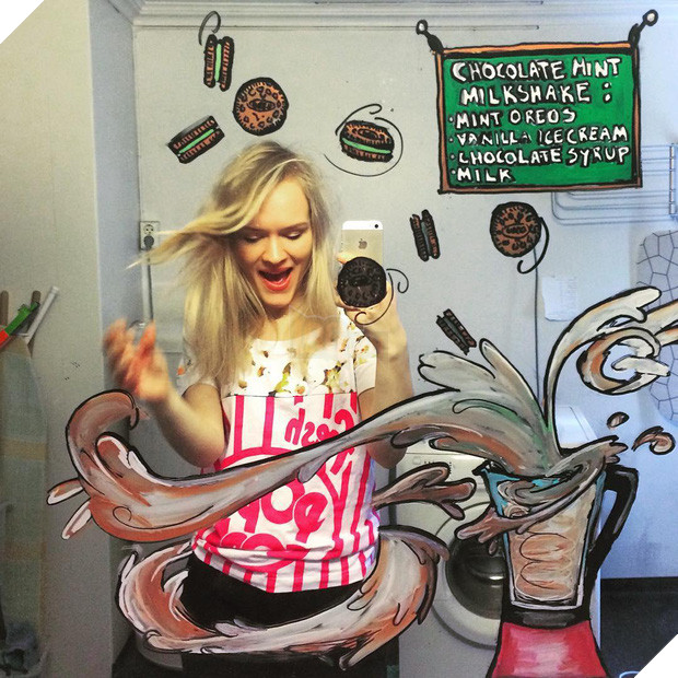 Đố bạn chụp selfie trong gương đẹp và chất như cô gái này - Ảnh 12.